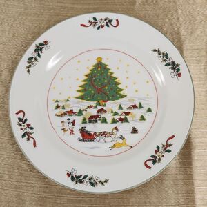 Panstone Christmas Salad Plate 7.5"